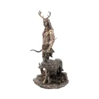 Nemesis Now Herne and Animals Folklore Bronzed Figurine 30cm Figurines Large (30-50cm) 2