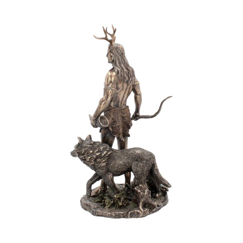 Herne and Animals Folklore Bronzed Figurine Figurines Large (30-50cm) 5
