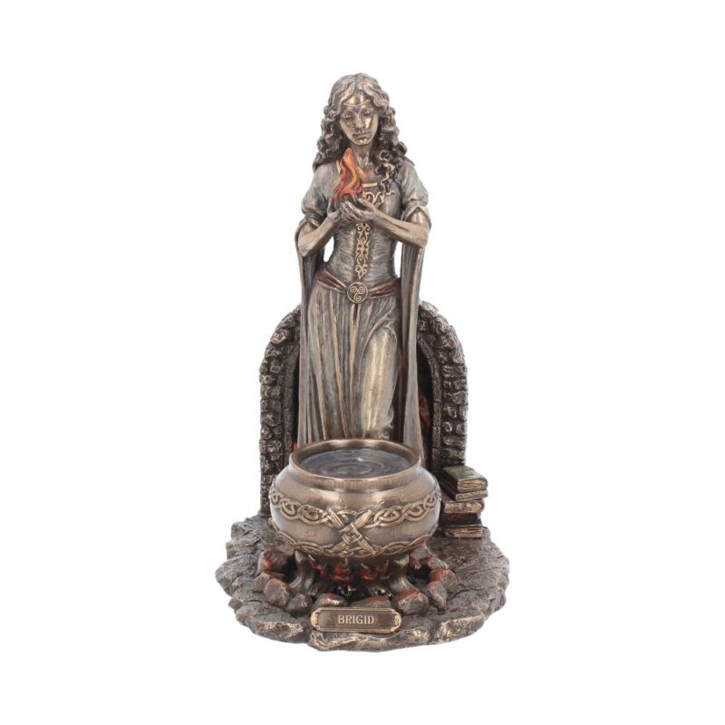 Brigid Irish Goddess Bronze Figurine Figurines Medium (15-29cm)