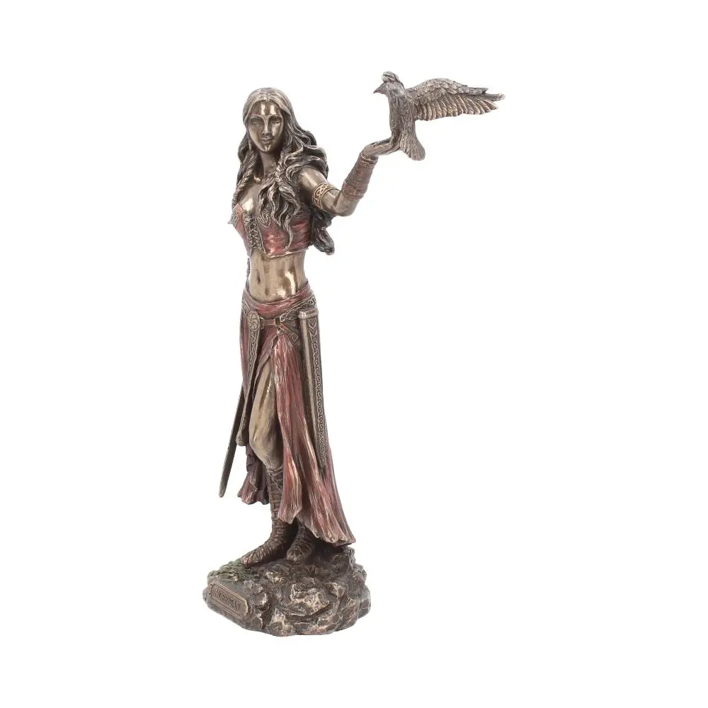 Nemesis Now Morrigan and Crow Figurine Bronze Ornament 28cm Figurines Medium (15-29cm) 3 Nemesis Now Morrigan and Crow Figurine Bronze Ornament 28cm Figurines Medium (15-29cm) 3