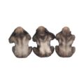 Three Wise Gorillas Figurine Gorilla Ornaments Figurines Small (Under 15cm) 8