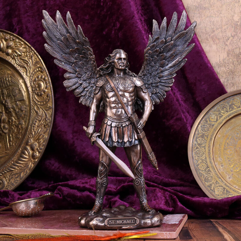 Saint Michael Divine Archangel Figurine 27.5cm Figurines Medium (15-29cm) 9