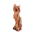 Natural Song Howling Wolves Wood Effect Bust Figurines Large (30-50cm) 6