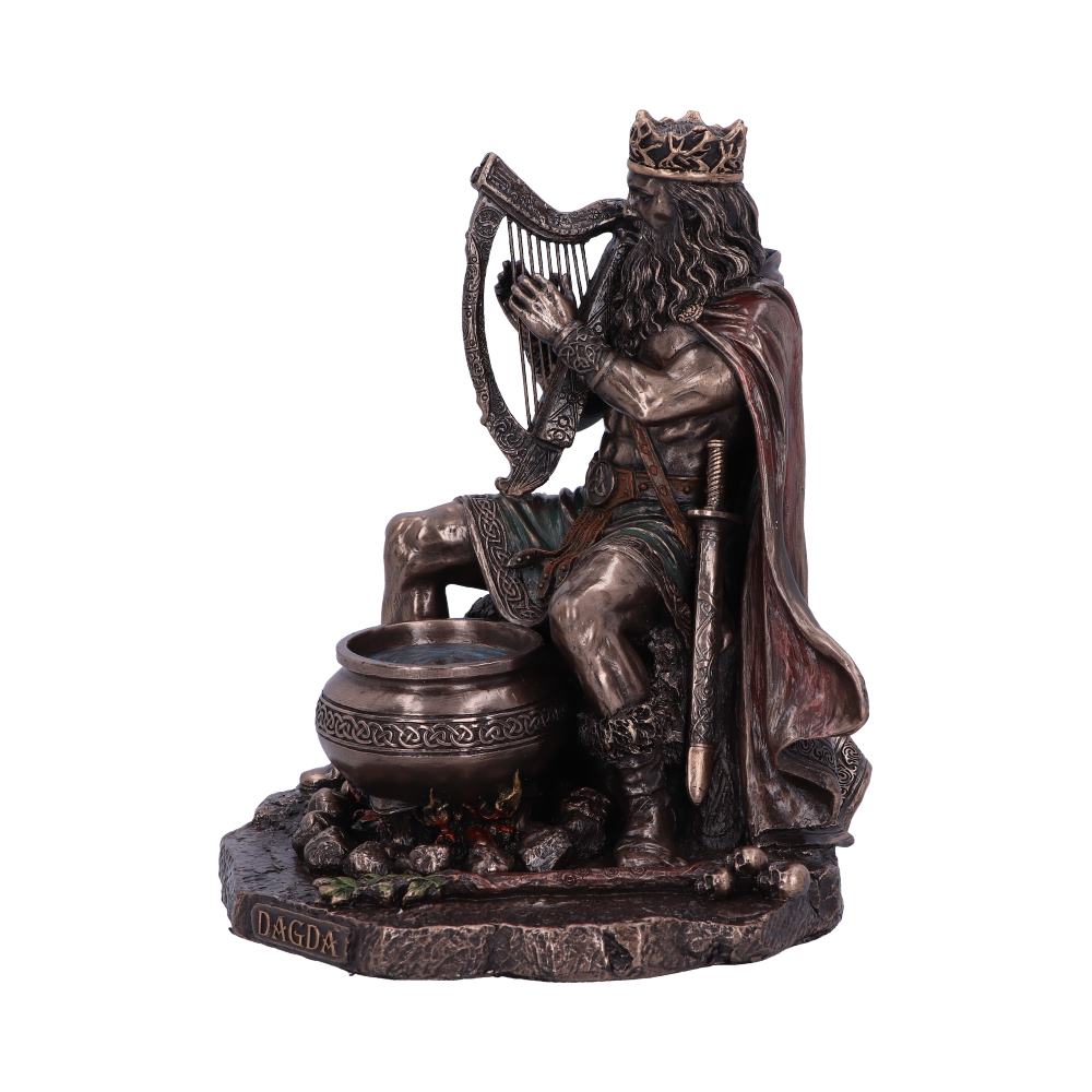 Bronze Dagda King of Tuatha De Danann Celtic Deity Figurine Figurines Medium (15-29cm) 2