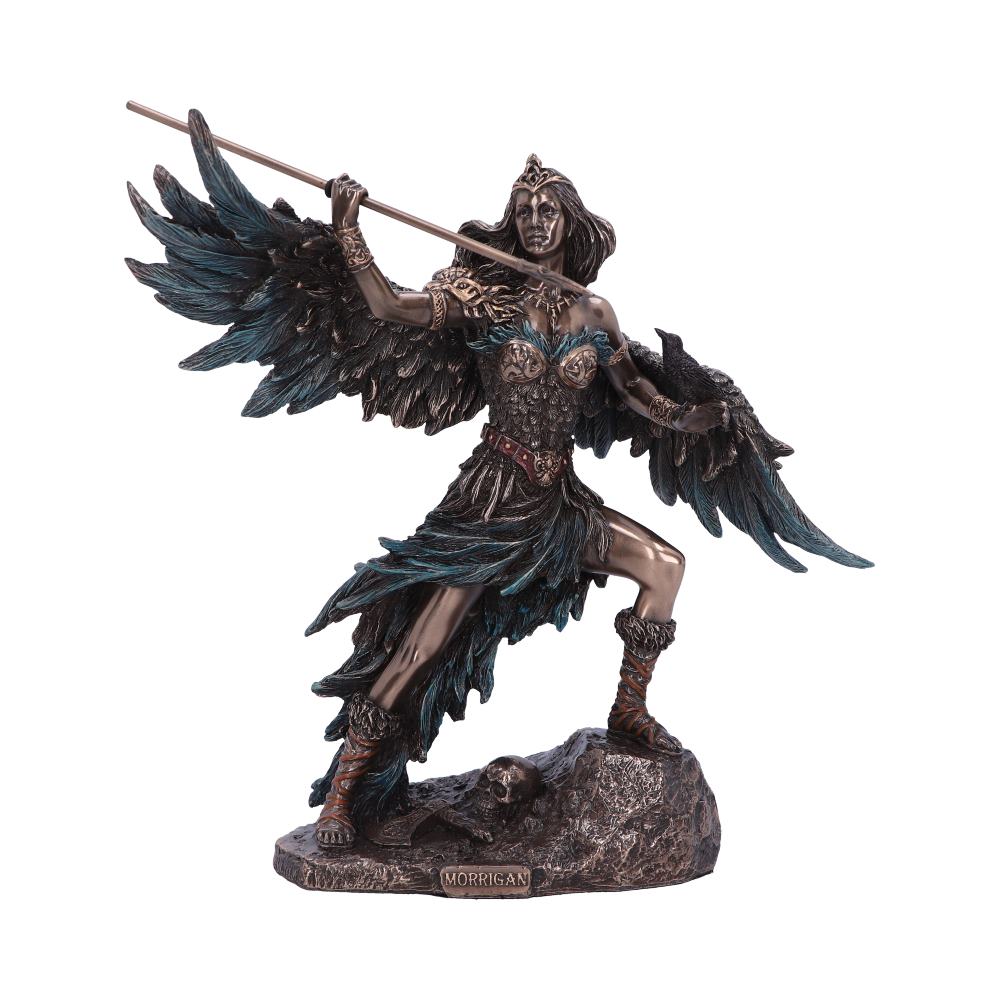 Morrigan – Celtic Phantom Queen Bronze Figurine 22cm Figurines Medium (15-29cm)