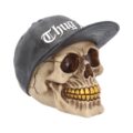 Thug Life Skull with Gold Teeth and Baseball Cap Figurine 15.8cm Figurines Medium (15-29cm) 2