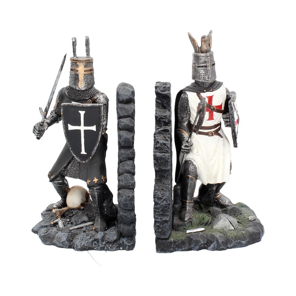 The Duel Bookends Historical Crusader Ornament Figurines Bookends