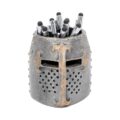 Crusader Helmet Pen Pot 11cm Gifts & Games 2