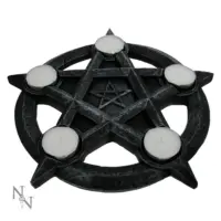 Nemesis Now Pentagram Gothic Wiccan Tealight Holder 26cm Candles & Holders 2