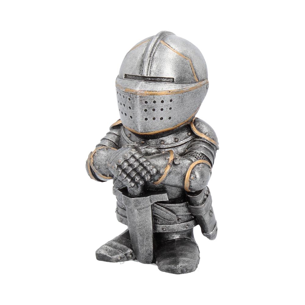 Sir Fightalot Silver Knight Figurine 11cm Figurines Small (Under 15cm)
