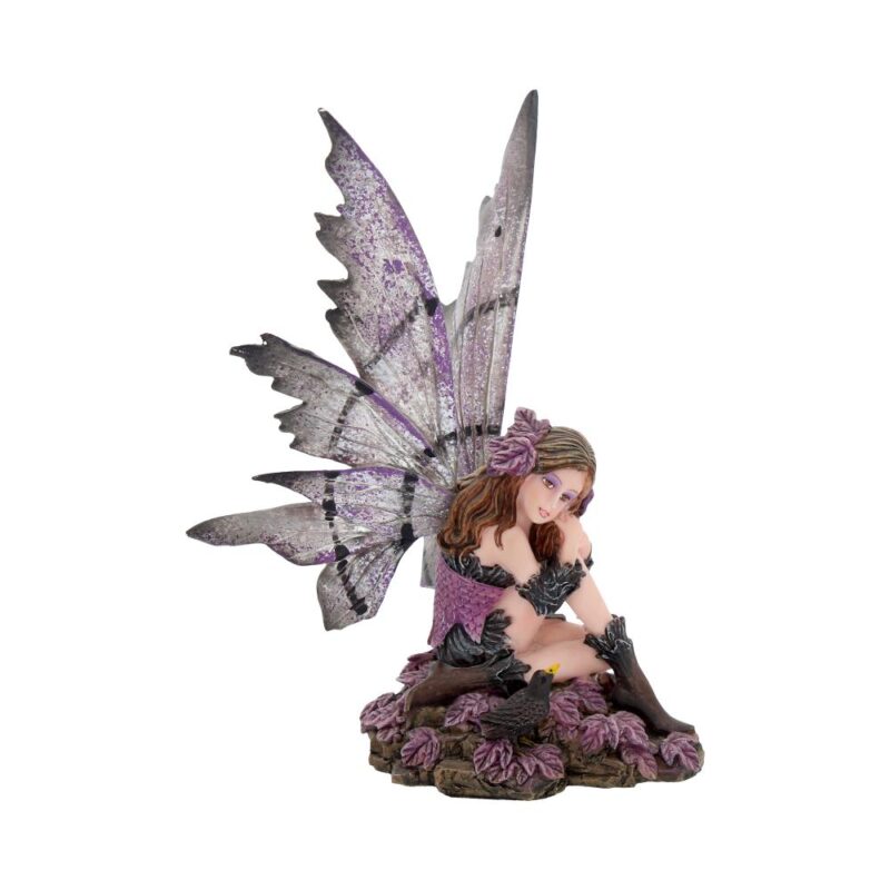 Heather 15cm Dark Fairy and Raven Figurine Figurines Medium (15-29cm)