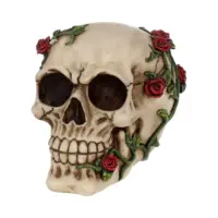 Nemesis Now Rose From Beyond 15cm Gothic Rose Vine Covered Skull Figurine Figurines Medium (15-29cm) 2