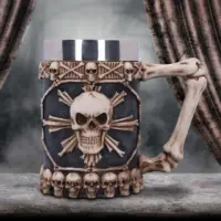 Nemesis Now Large Tankard of Skulls Bone Skull Mug 16cm Homeware 2