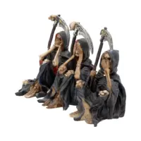Nemesis Now Something Wicked Three Wise Reaper Figurines 9.5cm Figurines Small (Under 15cm) 2
