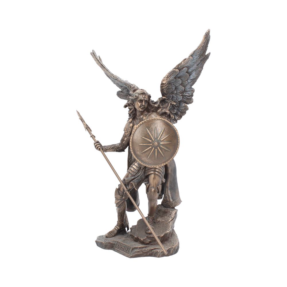 Bronzed Archangel Raphael Religious Warrior 35cm Figurines Large (30-50cm) 2