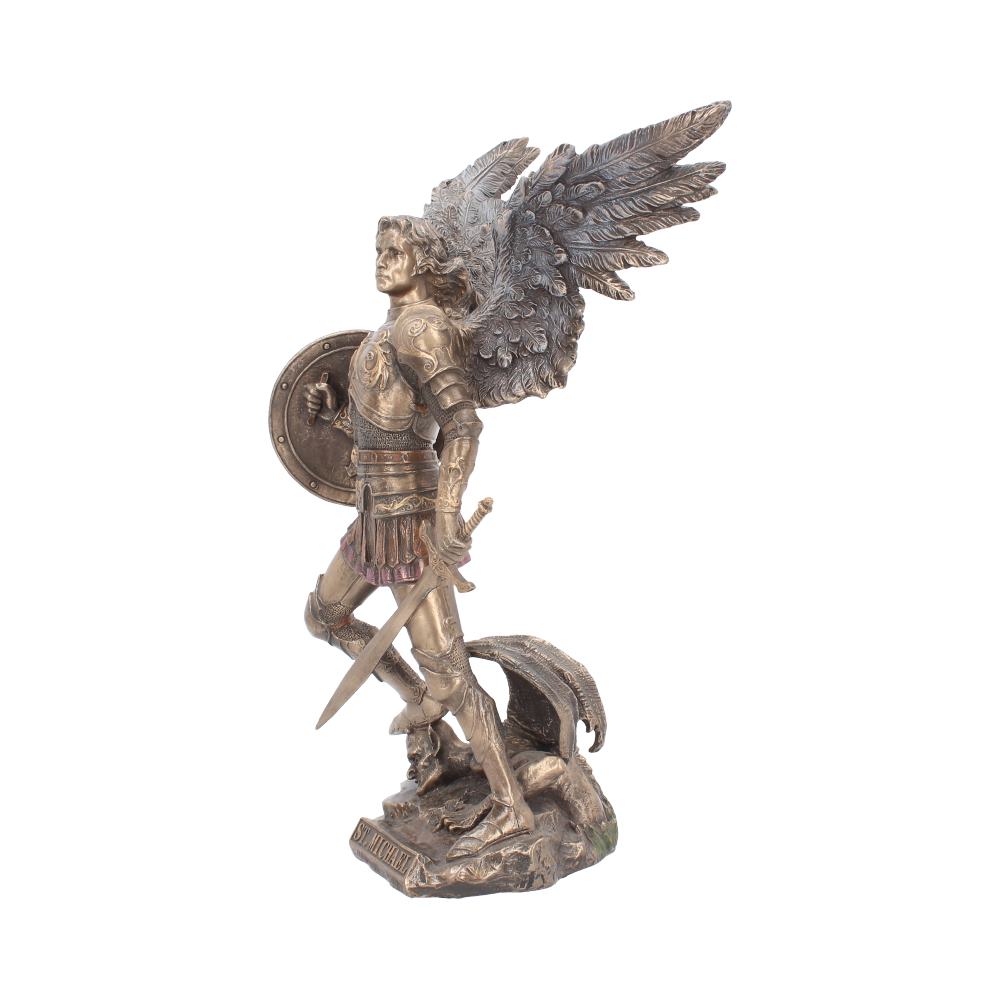 Bronzed Archangel Michael Religious Figurine 33cm Figurines Large (30-50cm) 2
