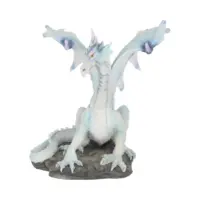 Nemesis Now Grawlbane White Dragon Figurine 20cm Figurines Medium (15-29cm) 2