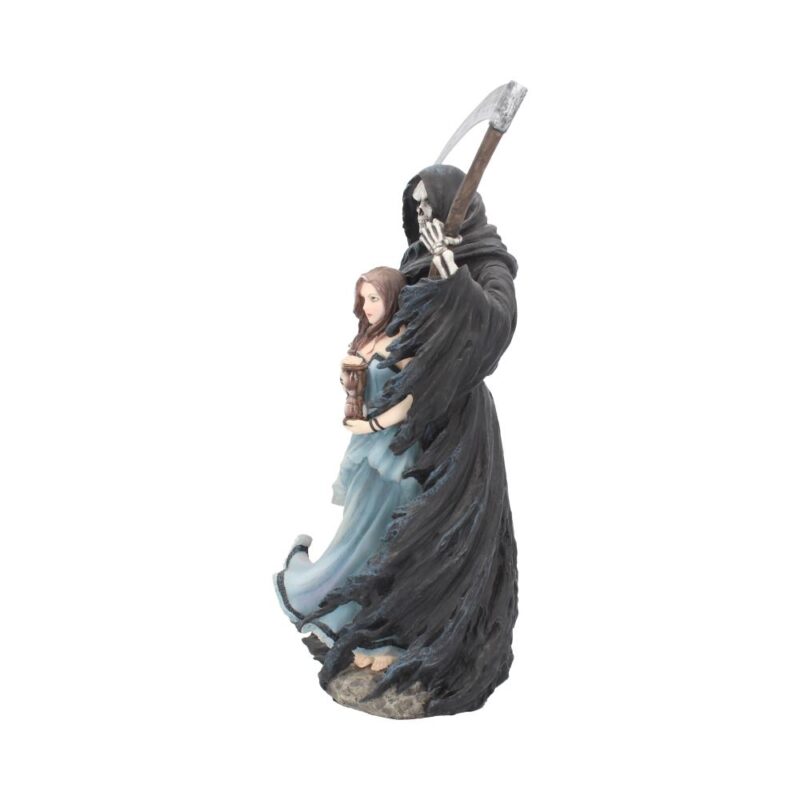 Summon The Reaper Gothic Figurine By Anne Stokes Woman and Reaper Ornament Figurines Large (30-50cm) 3