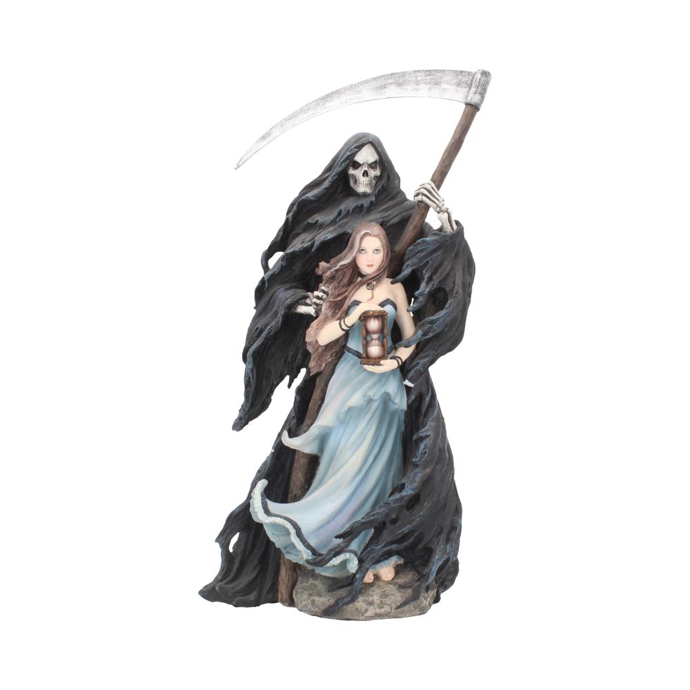 Summon The Reaper Gothic Figurine By Anne Stokes Woman and Reaper Ornament Figurines Large (30-50cm)