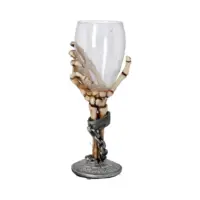 Nemesis Now Claw Skeleton Hand Wine Glass Goblet 21cm Goblets & Chalices 2