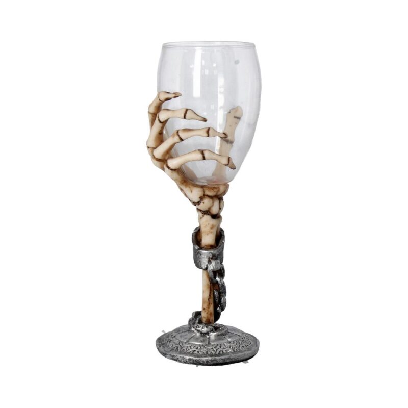Claw Skeleton Hand Wine Glass Goblet 21cm Goblets & Chalices