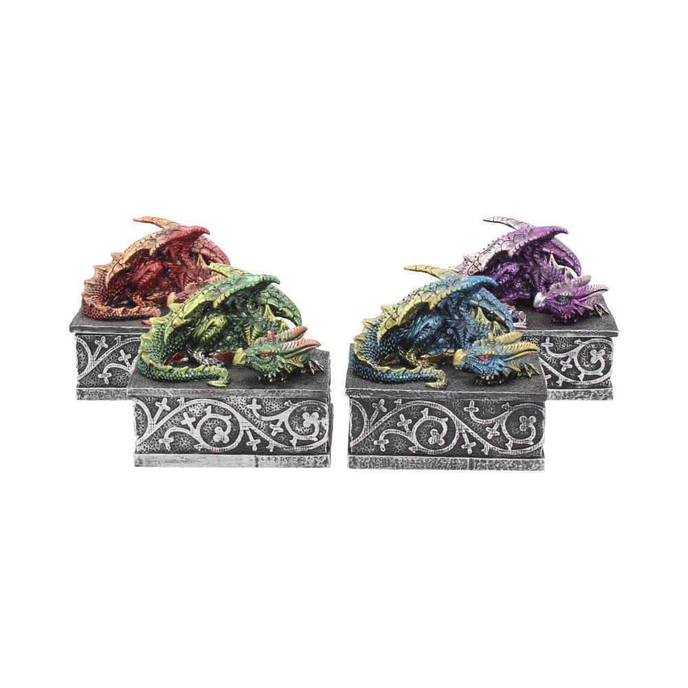 Nemesis Now Dragons Safehold Box Set of 4 Trinket Boxes Boxes & Storage