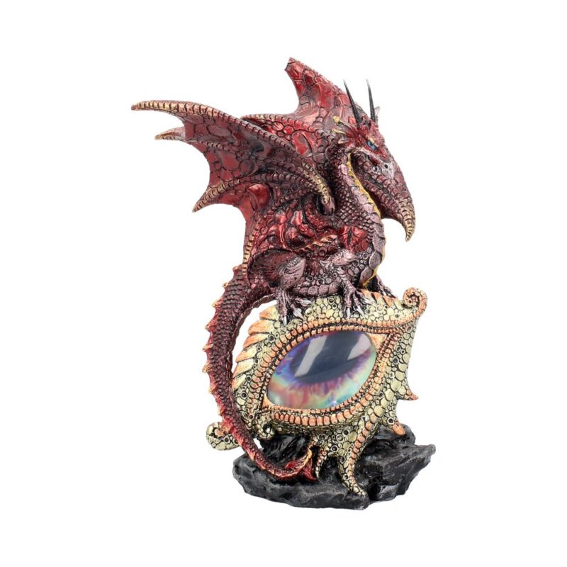 Eye of the Dragon Light Up Red Figurine Ornament Figurines Medium (15-29cm)