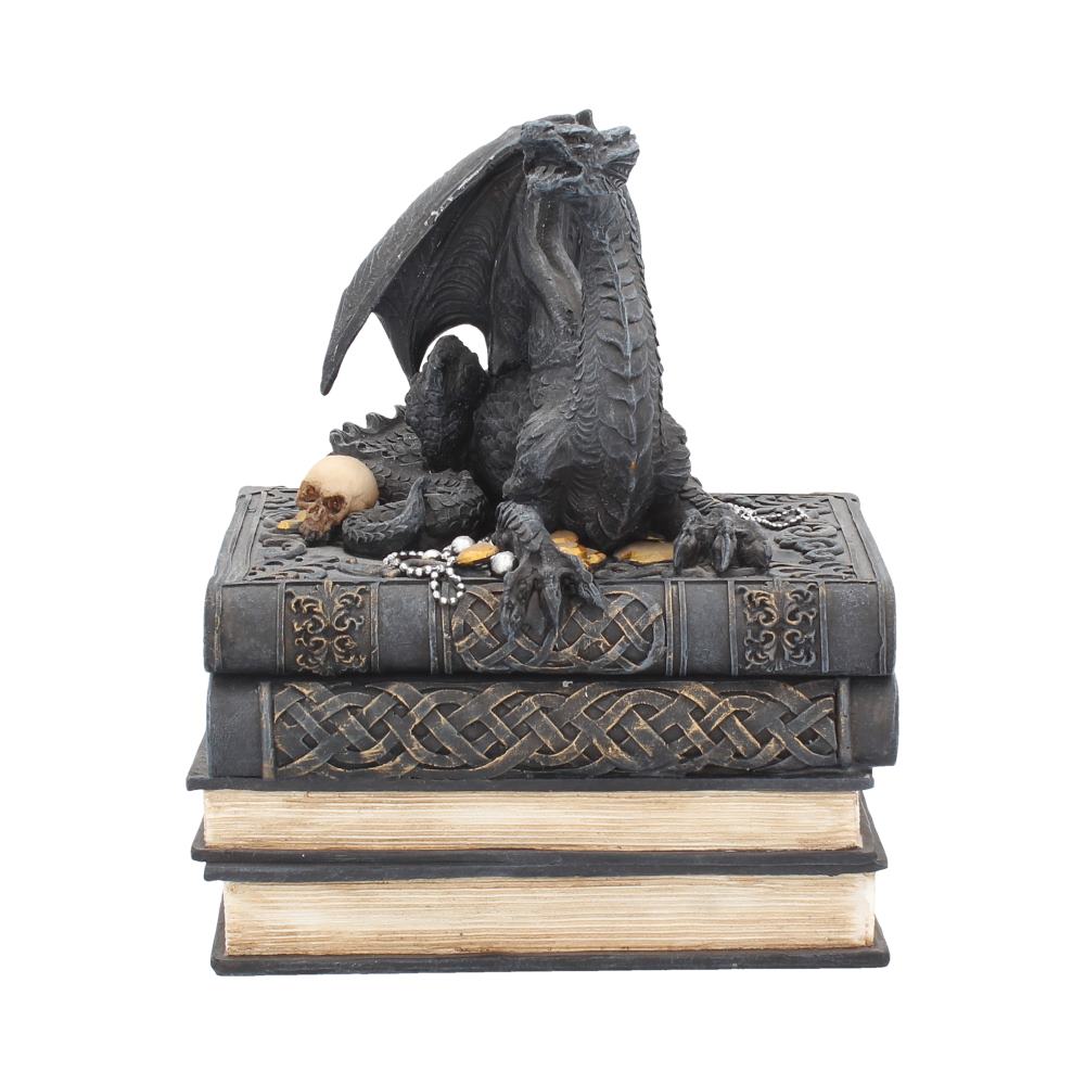 Secrets of the Dragon Box Gothic Skull Books Trinket Box Boxes & Storage 2