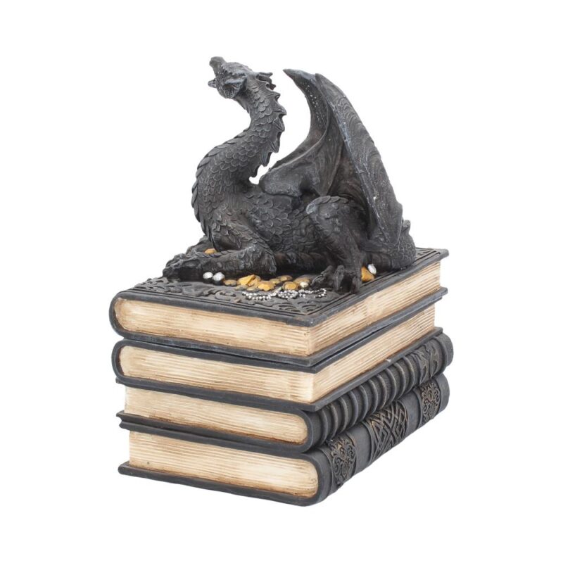 Secrets of the Dragon Box Gothic Skull Books Trinket Box Boxes & Storage 7