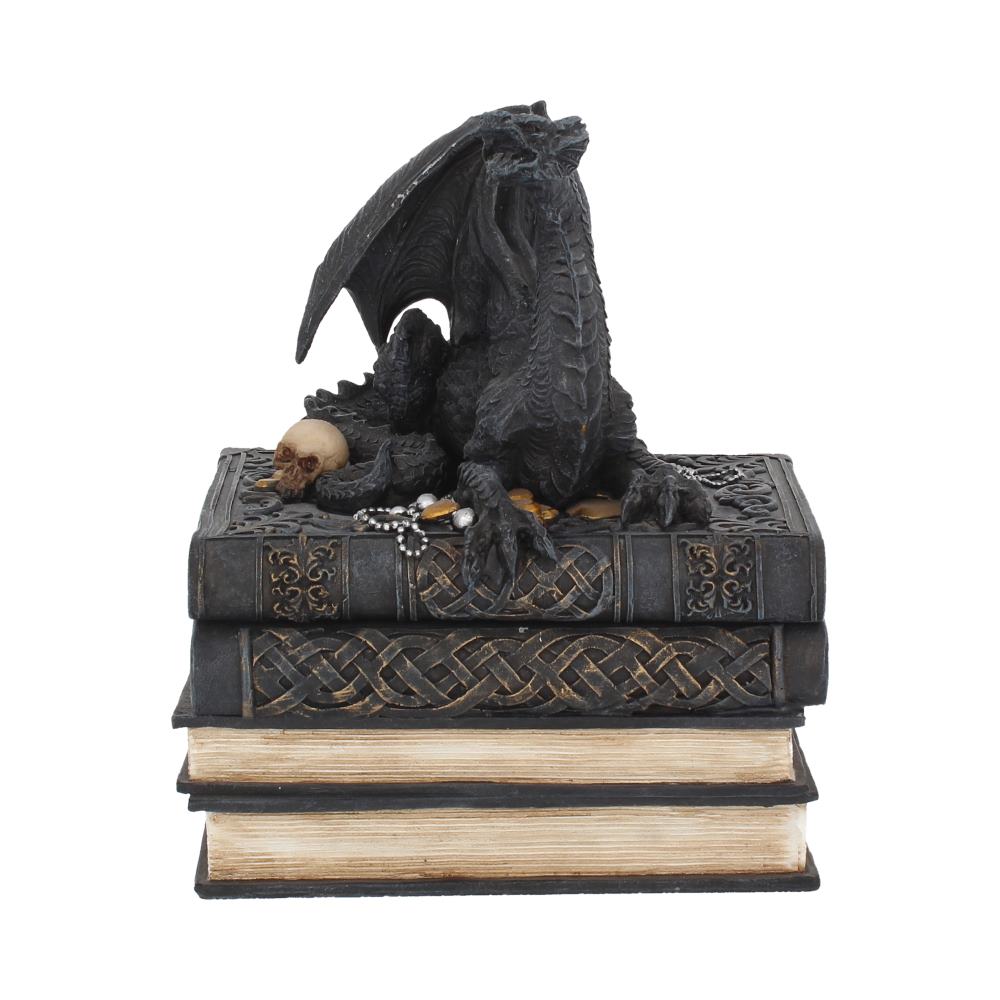 Secrets of the Dragon Box Gothic Skull Books Trinket Box Boxes & Storage