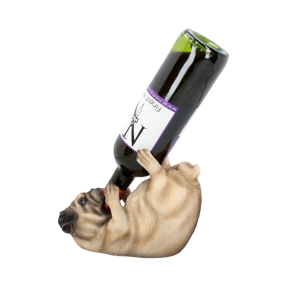 Pug Dog Guzzler Wine Bottle Holder Guzzlers & Wine Bottle Holders 2