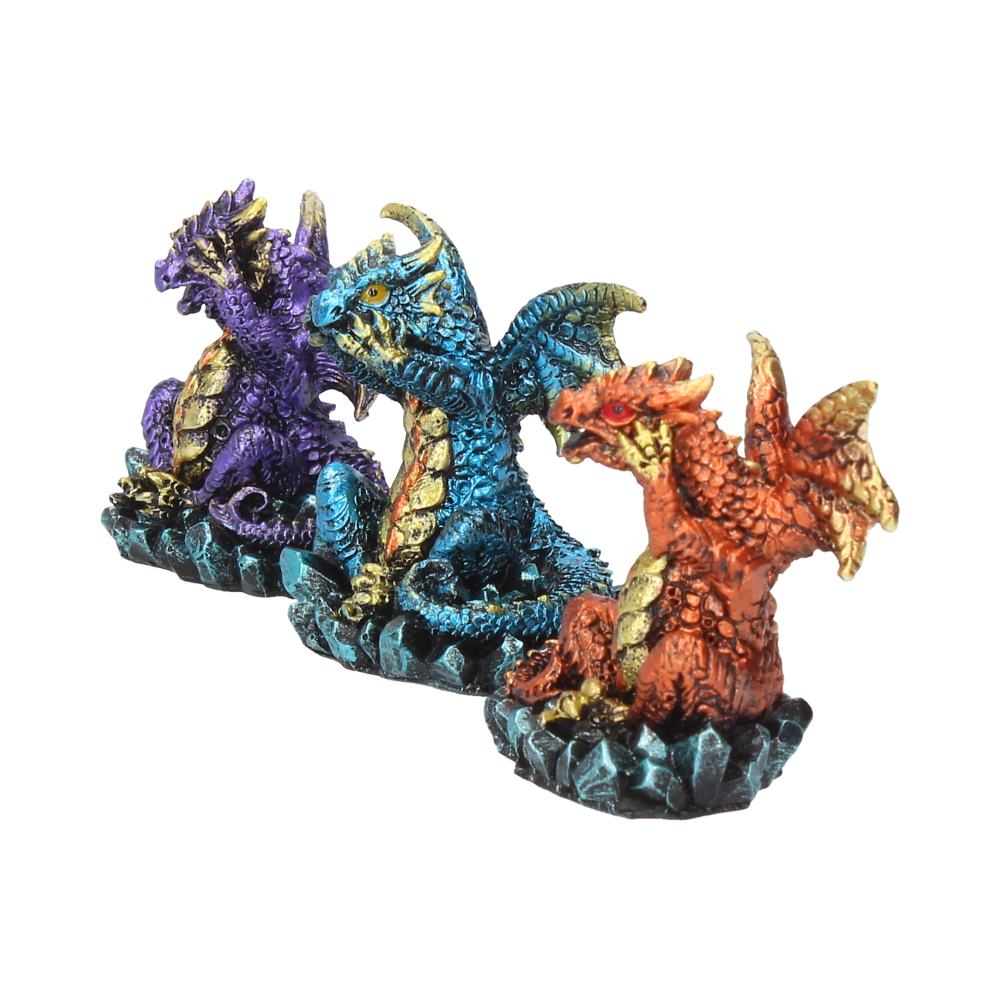 Three Wise Dragons (Set of 3) Figurines Small (Under 15cm) 2