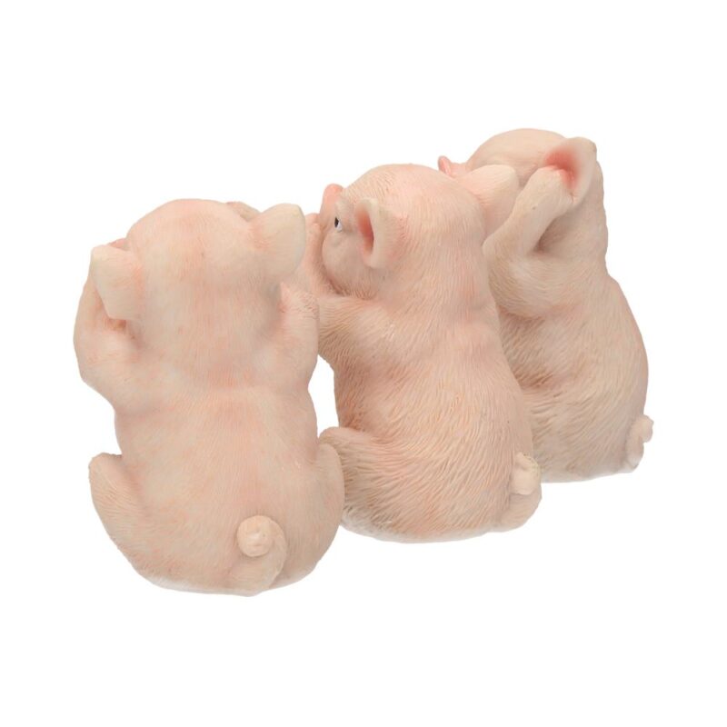 Three Wise Pigs 9.5cm Figurines Small (Under 15cm) 5