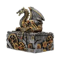 Nemesis Now Secrets of the Machine Steampunk Dragon Box 18.5cm Boxes & Storage 2