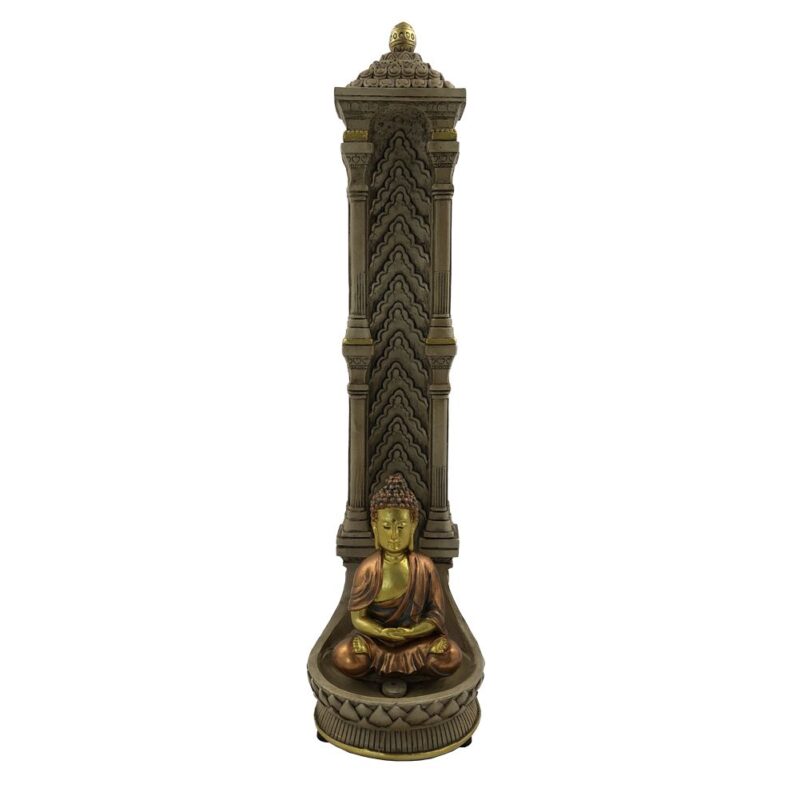 Temple of Peace Buddha Incense Holder pagoda tower Homeware