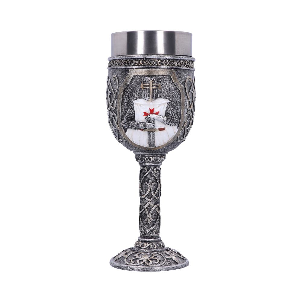Templars Medieval Knight Goblet 19cm Goblets & Chalices