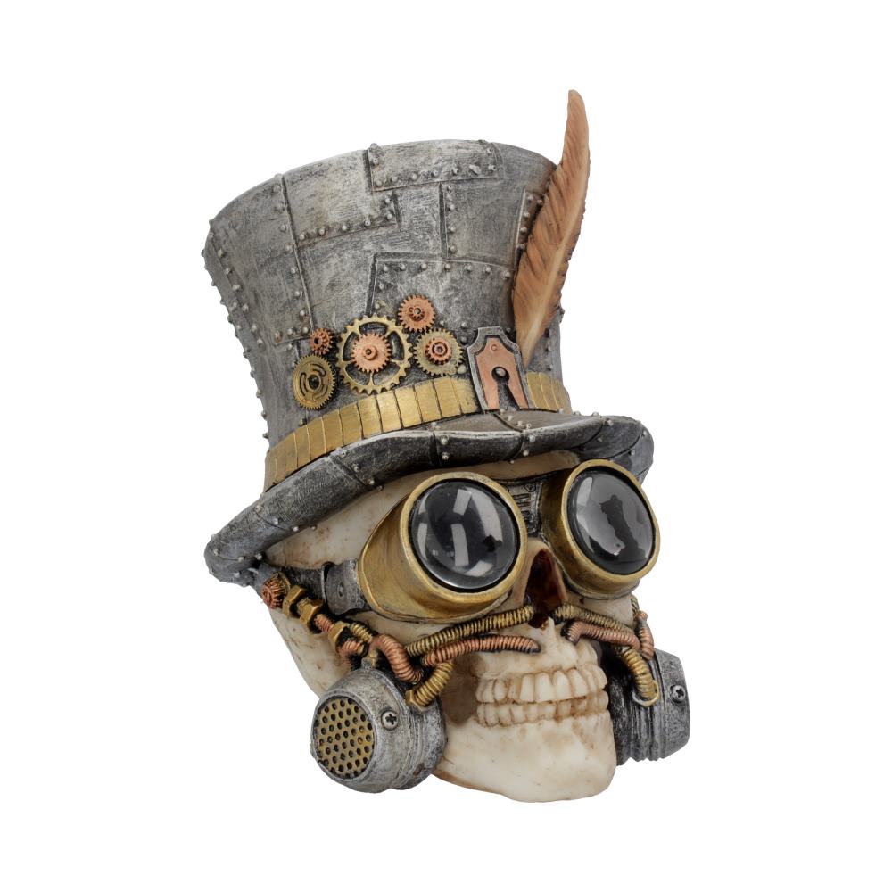 Count Archibald Steampunk Top Hat Skull 19.5cm Figurines Medium (15-29cm)