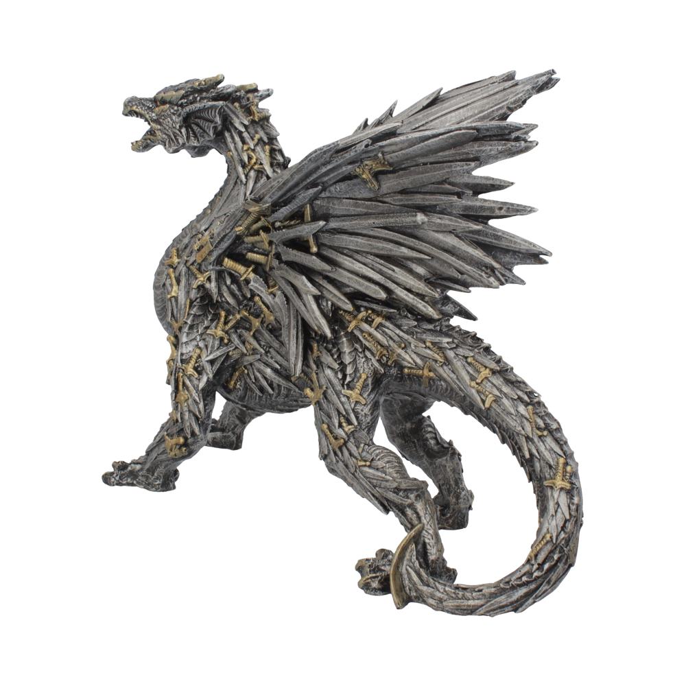 Swordwing Dragon Figure Forged From The Blades Of Enemies 29.5cm Figurines Medium (15-29cm) 2