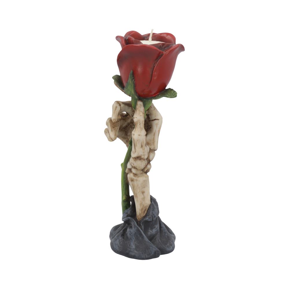 Eternal Flame Romantic Skeleton Hand Tealight Holder 20.5cm Candles & Holders 2