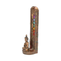 Nemesis Now Bronzed Buddha Ascending Chakras Incense Burner 23.5cm Homeware 2