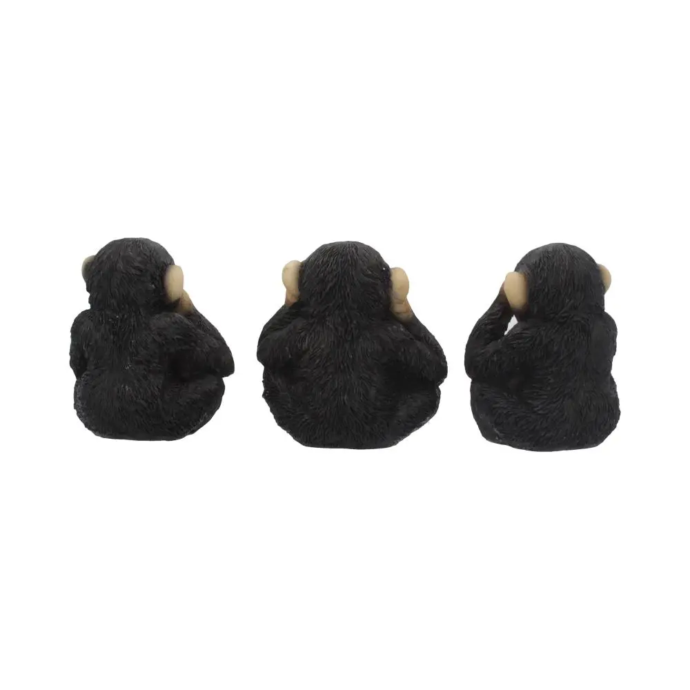 Nemesis Now Three Wise Chimps 8cm Figurines Small (Under 15cm) 7 Nemesis Now Three Wise Chimps 8cm Figurines Small (Under 15cm) 7