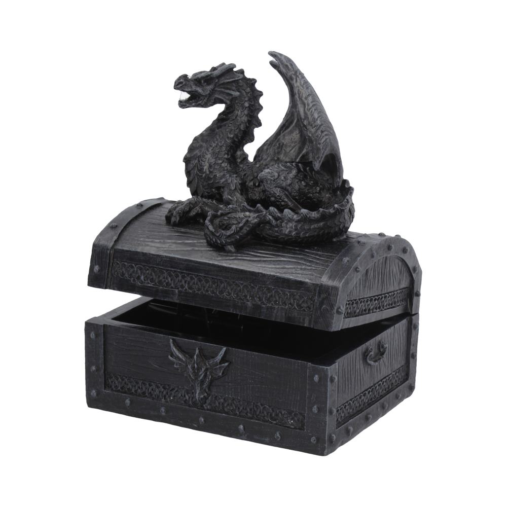 Sacred Keeper Dragon Treasure Chest 14.5cm Boxes & Storage 2