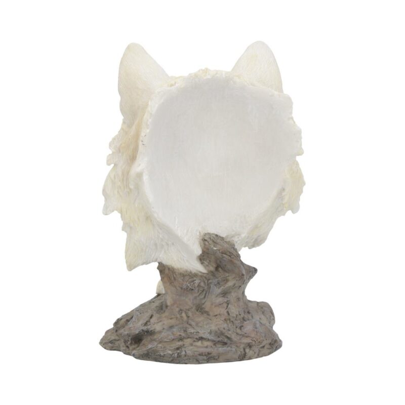 Snow Searcher White Wild Wolf Bust 16cm Figurines Medium (15-29cm) 7