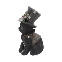 Nemesis Now Cogsmiths Adorable Steampunk Cat 18.5cm Figurines Medium (15-29cm) 2