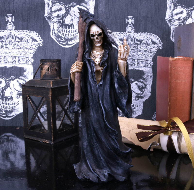 Death Wish Ill-Wishing Gothic Reaper Figure 22cm Figurines Medium (15-29cm) 3