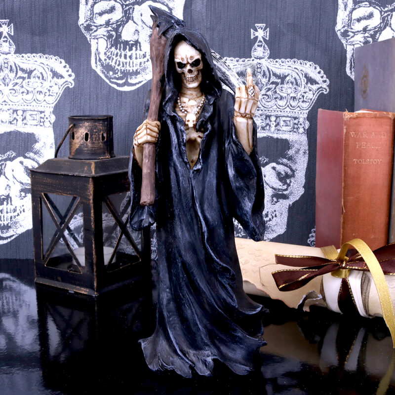 Death Wish Ill-Wishing Gothic Reaper Figure 22cm Figurines Medium (15-29cm) 5