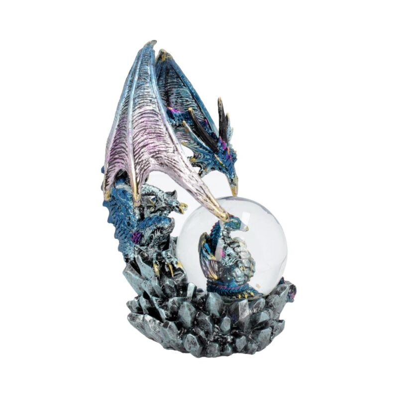 Azul Oracle Blue Dragon Fortune Seer Figurine 19cm Homeware 7