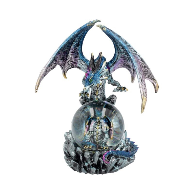 Azul Oracle Blue Dragon Fortune Seer Figurine 19cm Homeware