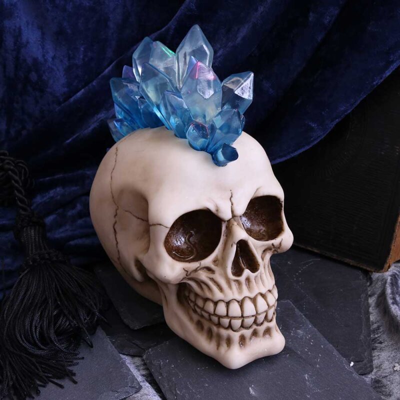 LED Crystal Mohawk Hawk Skull 18cm Figurines Medium (15-29cm) 9