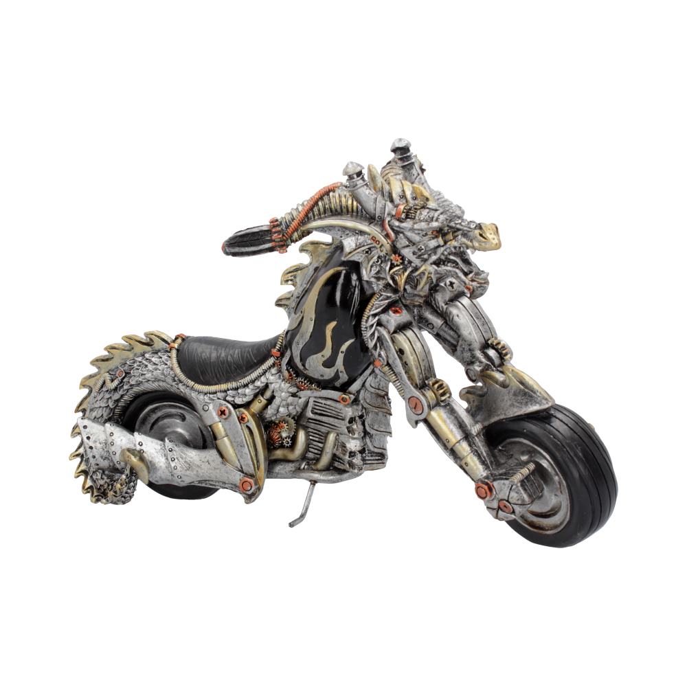 Dracus Birota Steampunk Dragon Motorcycle. 29cm Figurines Medium (15-29cm)